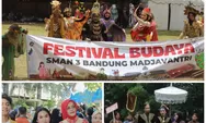 Tanamkan Kecintaan Terhadap Budaya Nusantara, SMAN 3 Bandung Gelar Fesbud 'Madjavantri'