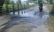 Lapor Pak Pj Bupati Bekasi!! Jembatan Penghubung Antar Kecamatan Ini Perlu Perbaikan