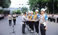 Kapolda Metro Jaya Gelar Upacara Empat Anggota Polda Metro Jaya Diberhentikan Karena Kasus Perzinahan dan Penipuan