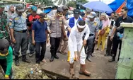 Momen Gubernur Jabar Dedi Mulyadi Turun langsung Angkat Sampah di Pasar Babelan