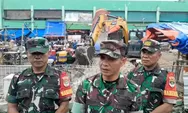 Koramil 04 Babelan Bersihkan Sampah di Pasar Babelan,  Wujudkan Lingkungan Bersih dan Nyaman