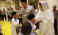 Kapolres Pelabuhan Tanjung Priok Bahagiakan Anak Yatim Piatu