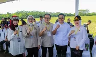 Plt Kepala BMKG Hadiri Kunjungan Kerja Presiden RI dalam Kegiatan Panen Raya Serentak