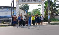DKM Al Furqaan dan Warga Kampung Penggilingan Tengah RT 02/06 Kebalen Gelar Kerja Bakti