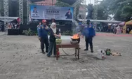 Dinas Damkar Kab Bekasi Gencar Beri Edukasi Pemadaman Api ke Masyarakat