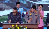 Kapolri Launching SMA Kemala Taruna Bhayangkara dan SMA Global Darussalam Academy