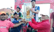 Tim Sepakbola RW 06 Boyong Piala di Turnamen Lurah Bahagia Cup ke 4