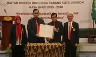 Pelantikan IDI Kota Cirebon 2025-2028, Wakil Wali Kota Ajak Wujudkan Layanan Kesehatan Berkualitas