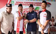 Wakil Wali Kota Bekasi Abdul  Harris Bobihoe Silaturrahmi ke Markas DPD Forkkabi Kota Bekasi