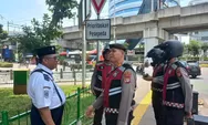 Ditsamapta PMJ Lakukan  Imbauan Kamtibmas di Blok M dalam Operasi ‘Sikat Jaya 2025’