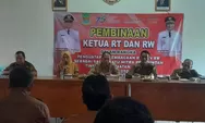 Tingkatkan Pelayanan, Kecamatan Babelan Gelar Pembinaan RT dan RW di Desa Buni Bakti 