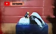 Cara Membuat Diorama Bertema Paus Pembunuh Memangsa Pinguin