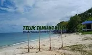 Pantai Teluk Tamiang Kota Baru Tersembunyi Di Kalimantan 