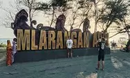 Pantai Mlarangan Asri, Uniknya Pantai Pasir Hitam Di Kulonprogo 