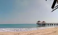 Pantai Sambolo Anyer, Keindahan Pantai Pasir Putih Di Serang, Banten 