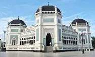 Masjid Raya Al Mashun Di Kota Medan Destinasi Wisata Religi