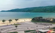 Pantai Kuta Mandalika Di Lombok Tengah, Pantai Cantik Sarat Legenda 