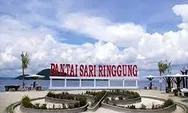 Pantai Sari Ringgung Di Lampung, Pesona Pasir Putih dan Masjid Terapung 