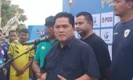 Ketum PSSI Erick Thohir Minta Pemain Timnas Indonesia Lebih Tenang Lawan Vietnam