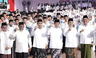Menag Nasaruddin: Santri Masa Kini Bisa Jadi Presiden dan Diplomat. Apel Hari Santri 2024 Mengapresiasi Kontribusi Santri dalam Pembangunan Bangsa.