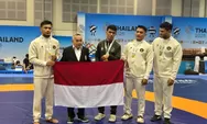 Cabor Gulat Sumbang Medali Emas Melalui Aliansyah dan Tiga Perak