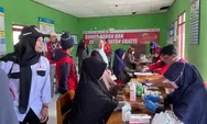 PMI Banjarnegara Torehkan Cerita Manis Untuk Warga Karanggondang