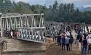 Setelah Banjir Bandang dan Terisolir, Jembatan Bailey Teupin Mane Kembali Hubungkan Aceh Tengah dan Bireun, Akses Menuju Bener Meriah Mulai Terbuka