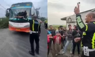 Nyawa Penumpang Terancam! Bus PO Harapan Jaya Ugal-ugalan di Jombang, Sopir Diduga Mabuk dan Bawa Miras di Kabin