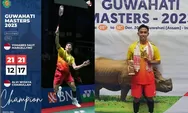 Next Star Bulutangkis Indonesia, Yohanes Saut Marcellyno Juara Guwahati Masters 2023