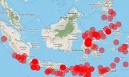 15 Wilayah Indonesia Diguncang Gempa Semalam, dari Sumatera, Sulawesi hingga Papua