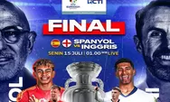 Anti Ngeleg! Link Live Streaming Final Euro 2024 Spanyol Vs Inggris, Kick Off Senin Dini Hari