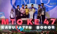 Kecamatan Cibinong Juara Umum MTQ, Jaro Ade Harap Para Juara Bisa Jadi Teladan