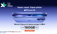 Beli iPhone 16 Series, Dapat Kuota Gratis Setahun dari XL Axiata