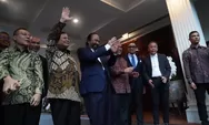 Surya Paloh Datangi Kediaman Prabowo, Nasdem Sepakat Dukung Pemerintahan Prabowo - Gibran