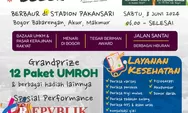 Ada 12 Hadiah Umroh, Ayo Datang ke Puncak Hari Jadi Bogor ke-542 di Stadion Pakansari Besok