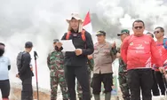 Rayakan HUT RI di Gunung Salak, Pj Bupati Bogor Bacakan Manifesto Lingkungan
