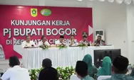Pj Bupati Bogor Keliling 4 Kecamatan dalam Sehari, Belanja Masalah untuk Bahan Perbaikan