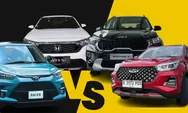 Perbandingan Segi Dimensi serta Spesifikasi Chery Tiggo 5X dengan Pesaing Utamanya yakni Toyota Raize, Honda WR-V, dan Kia Sonet, Pilih Mana?