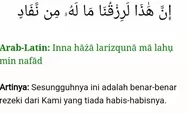 Bacaan Surat Shad Ayat 54 dan Terjemahannya, Berisi Permohonan Rezeki Soal Makanan yang Bisa Diamalkan pada Malam Syaban