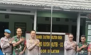 Kapolsek Bogor Selatan Jalin Sinergitas Tni-Polri Pasca Pemilu Kepala Daerah 2024