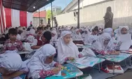 Medan Jadi Penutup Rangkaian Nusantara Bicara, Ratusan Siswa SD Antusias Ikuti Lomba Mewarnai Pertamina Enduro
