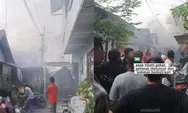 Diduga Gudang Petasan Terbakar di Depok Sleman, Warga Panik Usai Terdengar Letupan