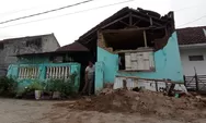Puluhan Rumah Rusak Akibat Gempa Garut 6,5 Magnitudo