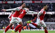 Arsenal Tundukkan Chelsea 2-1 di Derby London, Kokoh di Puncak Klasemen Premier League
