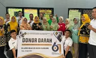Semangat Kemanusiaan, Lapas Sijunjung Gelar Donor Darah Peringati HBP ke-61