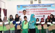 Bupati Muara Enim Resmi Buka Pelatihan Pembuatan Papan Bunga bagi Siswa SLB Negeri