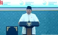 Pidato Prabowo di Muktamar NU Jombang: Komitmen Angkat Jutaan Rakyat Indonesia dari Kemiskinan