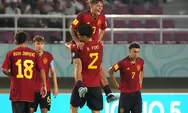 Hasil Piala Dunia U-17 2023: Spanyol Kokoh di Puncak Klasemen, Indonesia Raih Hasil Imbang Lagi