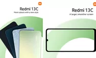 Redmi 13C, HP Murah Sejutaan dengan Layar 90 Hz dan Memori Besar