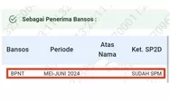 Selamat! Status Bansos BPNT Tahap 4 di Aplikasi SIKS-NG Sudah SPM, Cair Rp 400 Ribu di Kartu KKS?